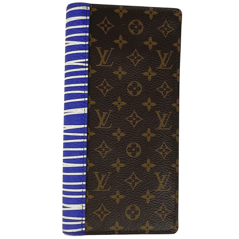Louis Vuitton Portefeuille Brazza Patchwork Long … - image 1